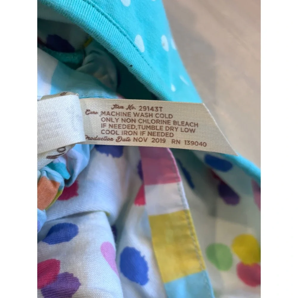 Matilda Jane Girls Panda Balloon Tiered Sundress Blue Pink 8 29143T